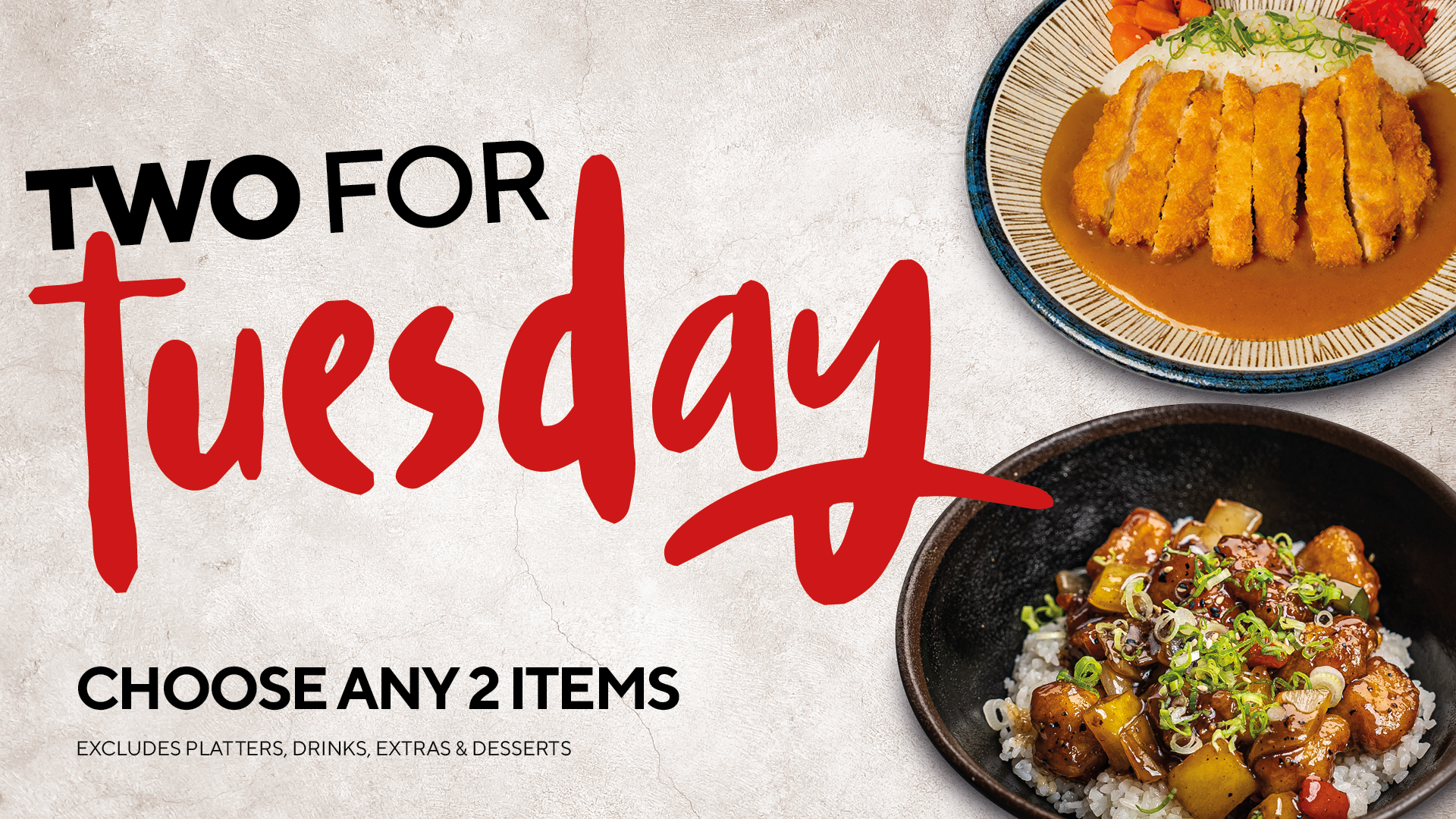 Two for Tuesday Promo